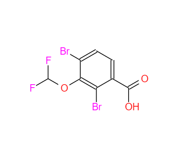 CAS：223595-28-6，2,4-二溴-3-(二氟甲氧基)苯甲酸 