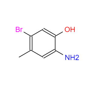 CAS：1268153-80-5，2-氨基-5-溴-4-甲基苯酚 