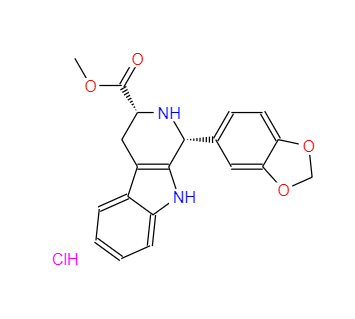 CAS：171752-68-4，順式-(1R,3R)-1,2,3,4-四氫-1-(3,4-亞甲二氧基苯基)-9H-吡啶并[3,4-B]吲哚-3-羧酸甲酯鹽酸鹽