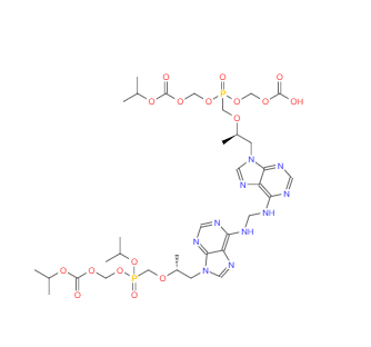 CAS：1093279-77-6，富馬酸替諾福韋二吡呋酯混合二聚體