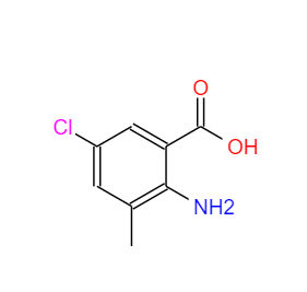CAS：20776-67-4，2-氨基-5-氯-3-甲基苯甲酸