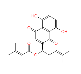 CAS：24502-79-2，β,β-二甲基丙烯酰紫草素