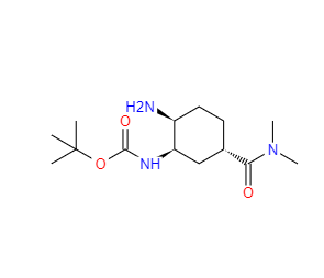 CAS：365998-36-3，((1R,2S,5S)-2-氨基-5-(二甲基氨基甲?；?環(huán)己基)氨基甲酸叔丁酯