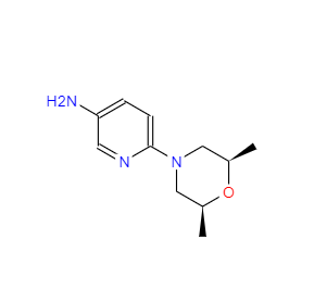 CAS：956699-06-2，rel-6-((2R,6S)-2,6-二甲基嗎啉代)吡啶-3-胺