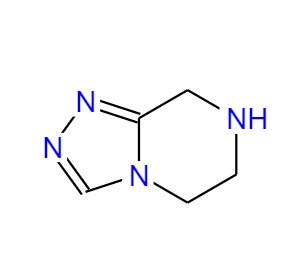CAS：837430-14-5，5,6,7,8-四氫-1,2,4-三唑并[4,3-a]吡嗪鹽酸鹽