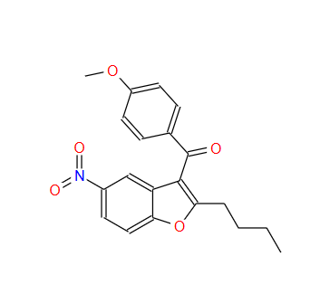 CAS：141627-42-1 ，2-丁基-3-(4-甲氧基苯甲?；?-5-硝基苯并呋喃 